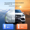 [Cubierta para automóvil completamente automática] Cubierta para automóvil retráctil automáticamente, protección solar universal, protección contra la lluvia y la nieve Cubierta para automóvil SUV para todas las estaciones