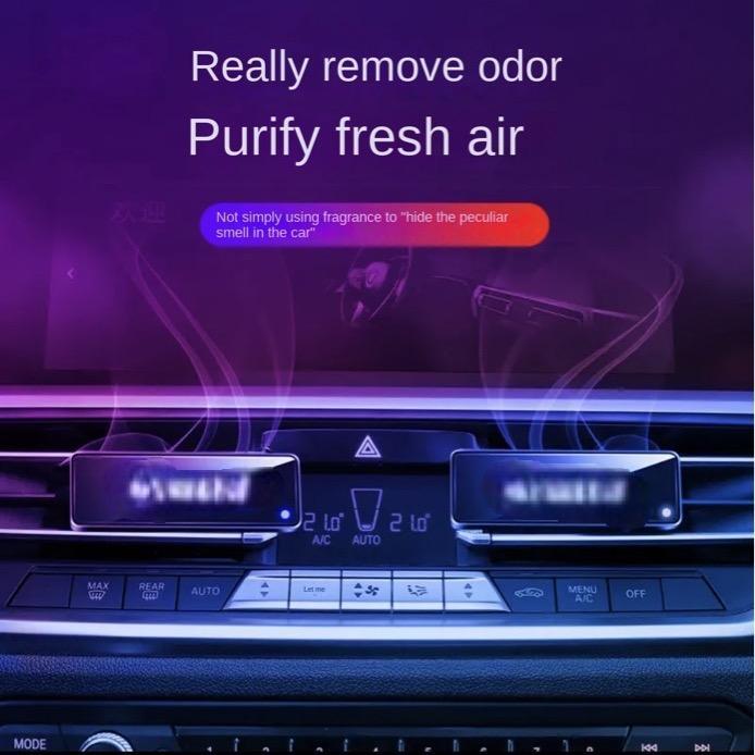 Car Logo Air Outlet Aromatherapy with Car Atmosphere Lights3