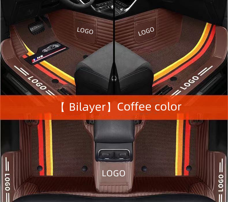 Custom-fit all-weather car floor mat fully surrounded by double-layer wear-resistant material for various car models10