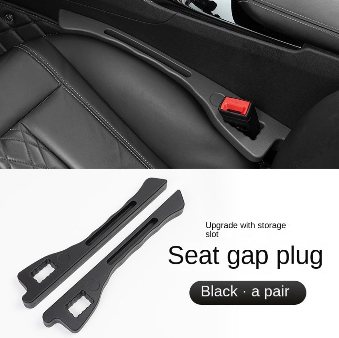 2pcs Car Seat Seam Leakproof Strip for vehicle interior protection1